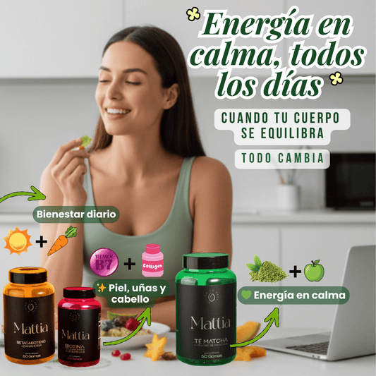 ⚡MATTIA™ Gomas de Té Matcha + Vinagre 🔥 (+ ENVÍO GRATIS) 🍏